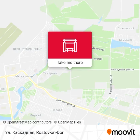 Ул. Каскадная map