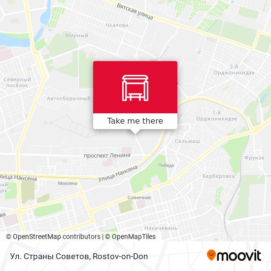 Ул. Страны Советов map