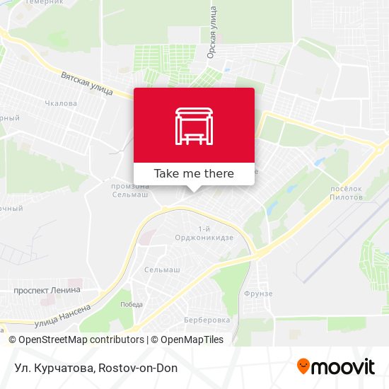 Ул. Курчатова map