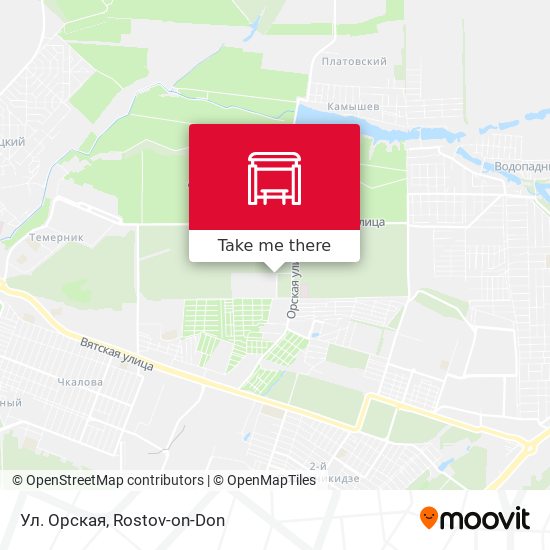 Ул. Орская map