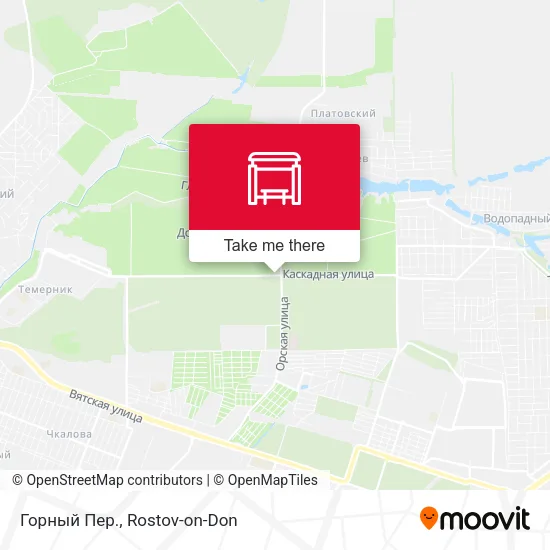 Горный Пер. map