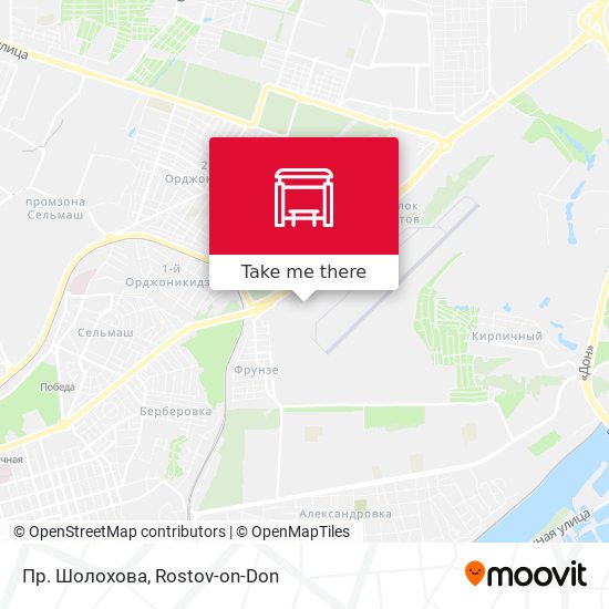 Пр. Шолохова map