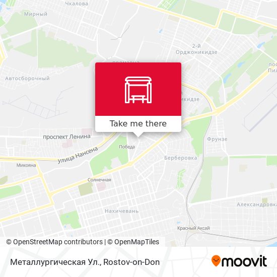 Металлургическая Ул. map