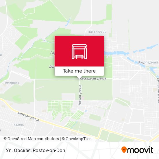 Ул. Орская map