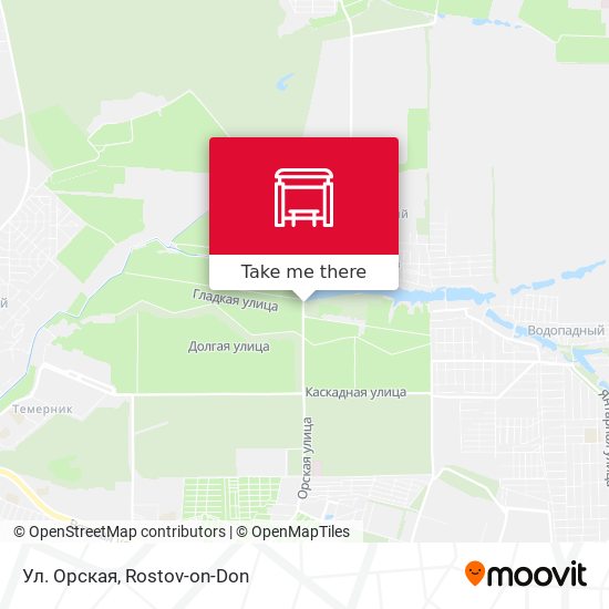 Ул. Орская map