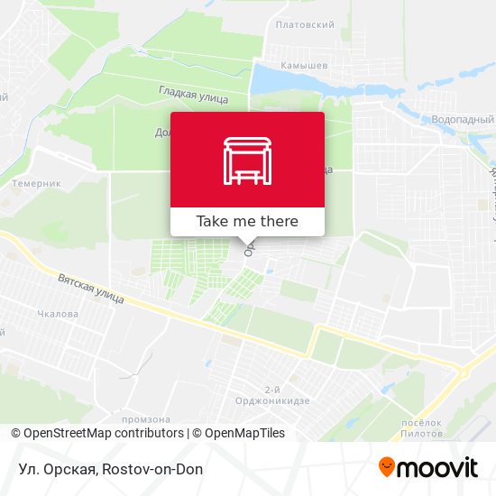 Ул. Орская map