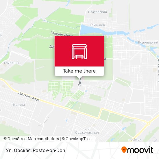 Ул. Орская map