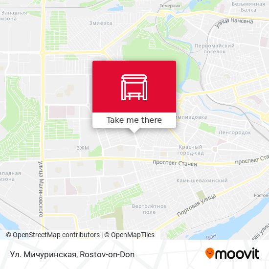 Ул. Мичуринская map