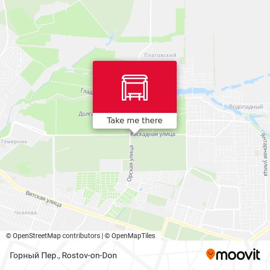 Горный Пер. map