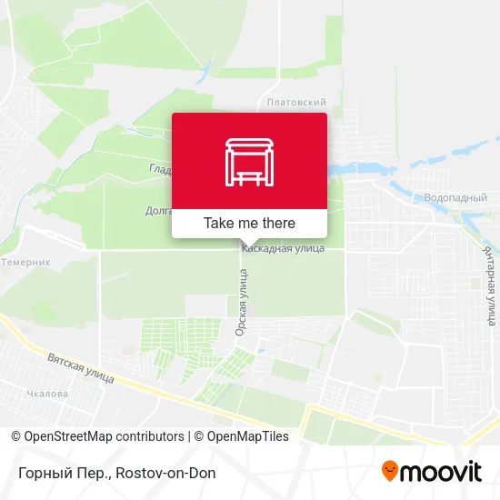 Горный Пер. map
