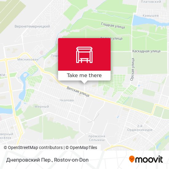 Днепровский Пер. map