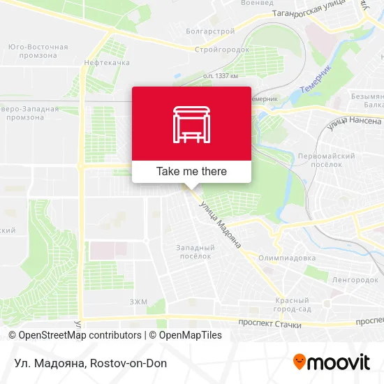Ул. Мадояна map