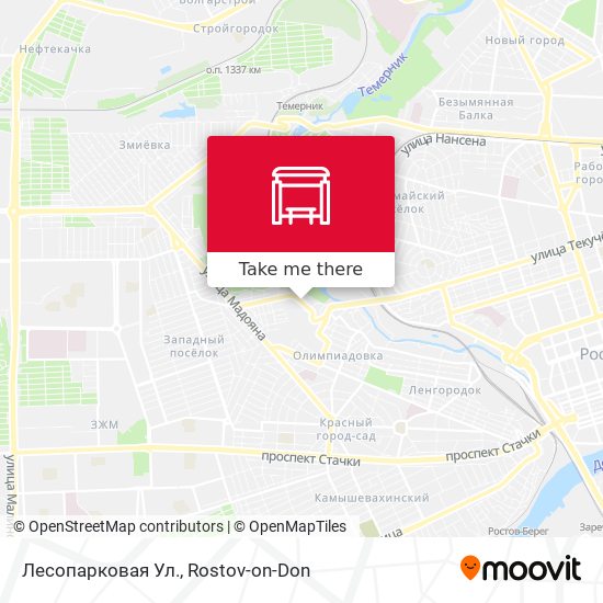Лесопарковая Ул. map