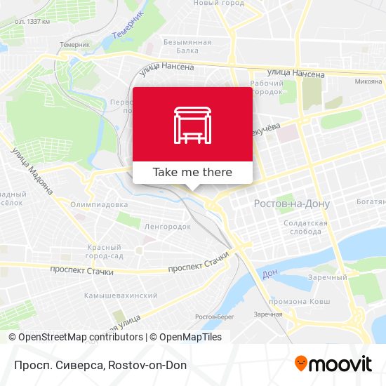 Просп. Сиверса map