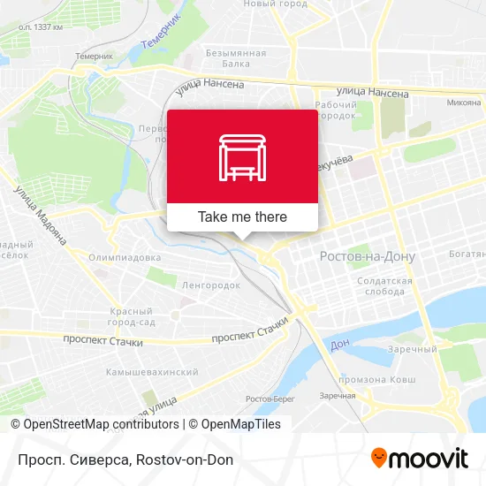 Просп. Сиверса map