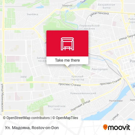 Ул. Мадояна map