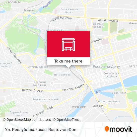 Ул. Реслубликакская map