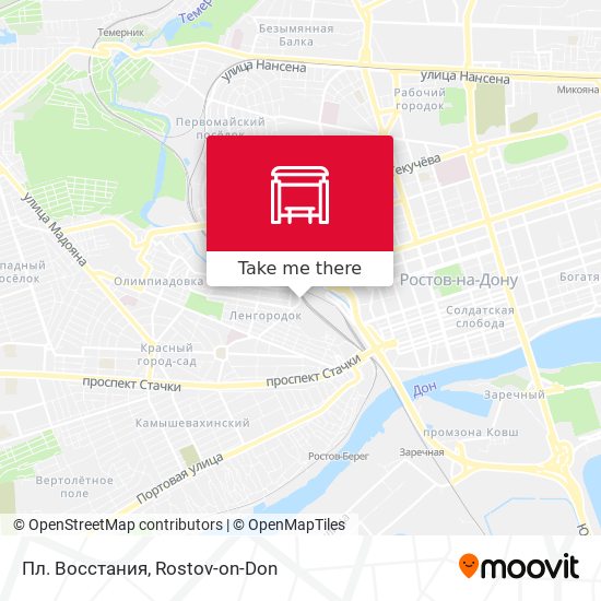 Пл. Восстания map