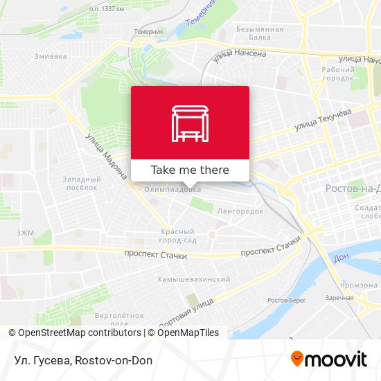 Ул. Гусева map