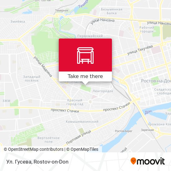 Ул. Гусева map