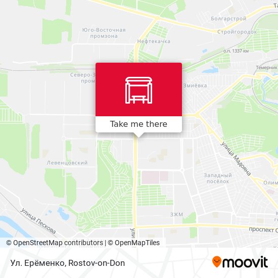 Ул. Ерёменко map