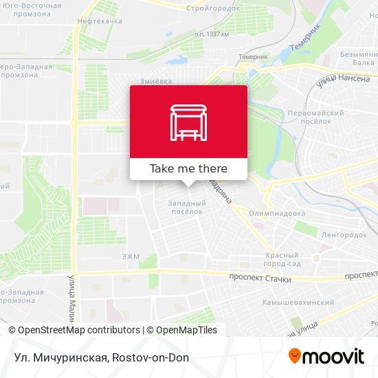 Ул. Мичуринская map