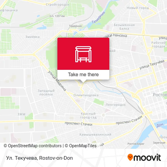 Ул. Текучева map