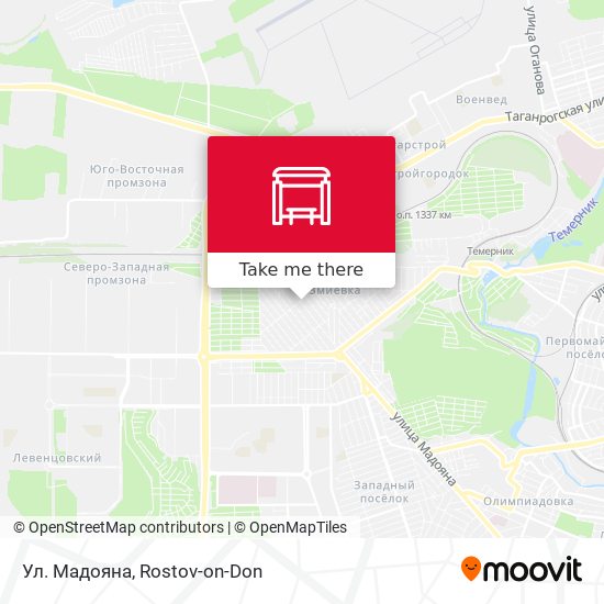 Ул. Мадояна map