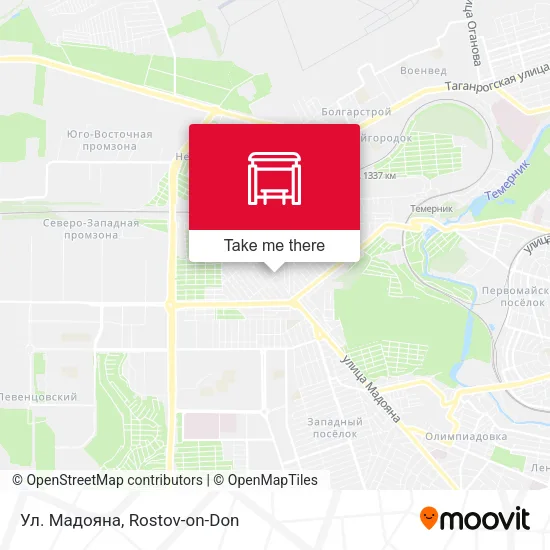 Ул. Мадояна map
