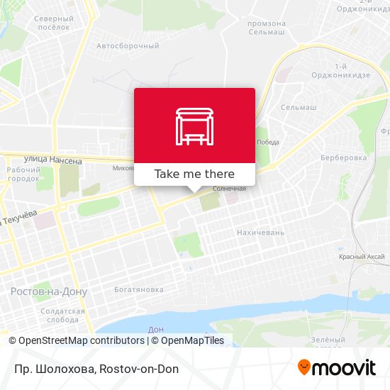 Пр. Шолохова map