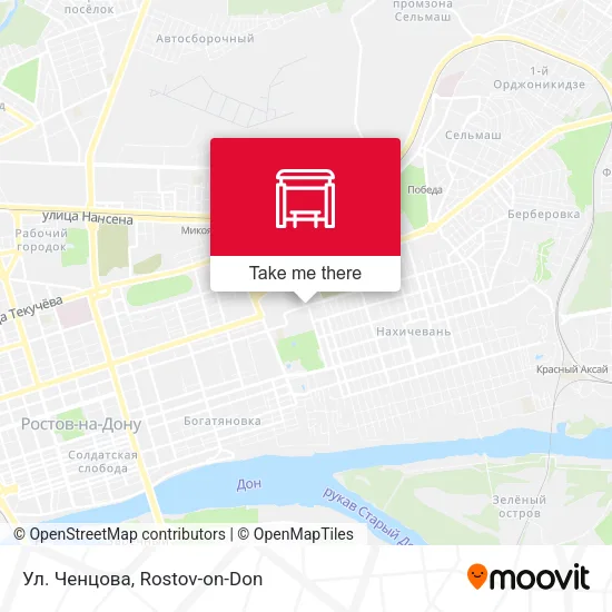 Ул. Ченцова map
