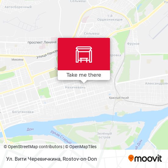 Ул. Bити Черевичкина map