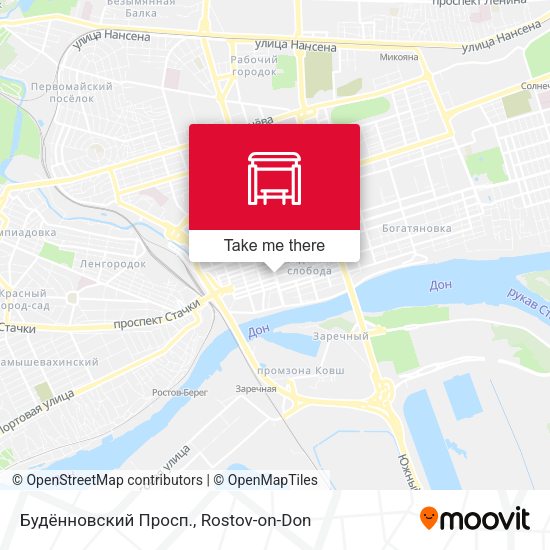 Будённовский Просп. map