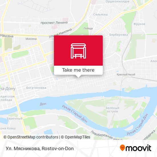 Ул. Мясникова map