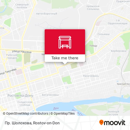 Пр. Шолохова map