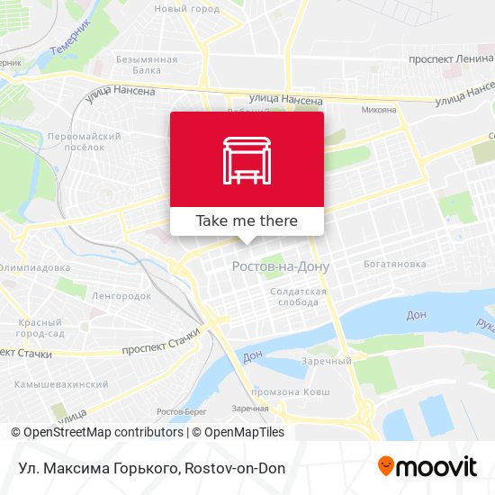 Ул. Максима Горького map