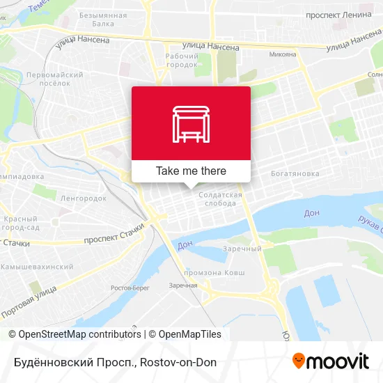 Будённовский Просп. map