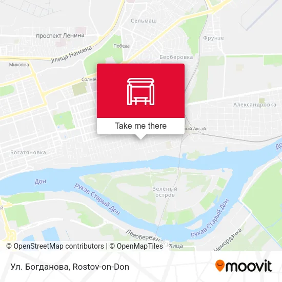 Ул. Богданова map