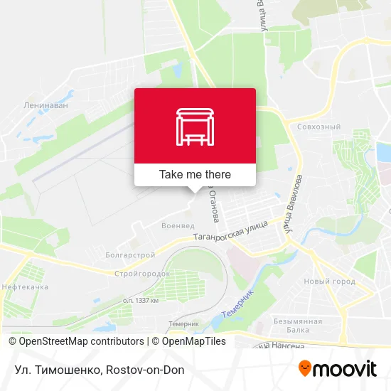 Ул. Тимошенко map