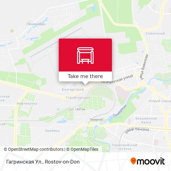 Гагринская Ул. map
