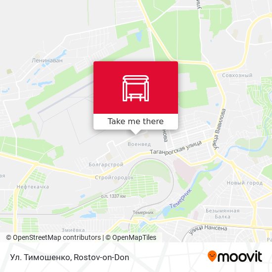 Ул. Тимошенко map