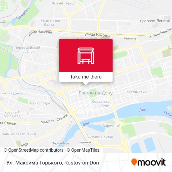 Ул. Максима Горького map