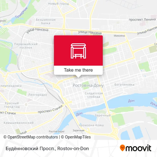 Будённовский Просп. map