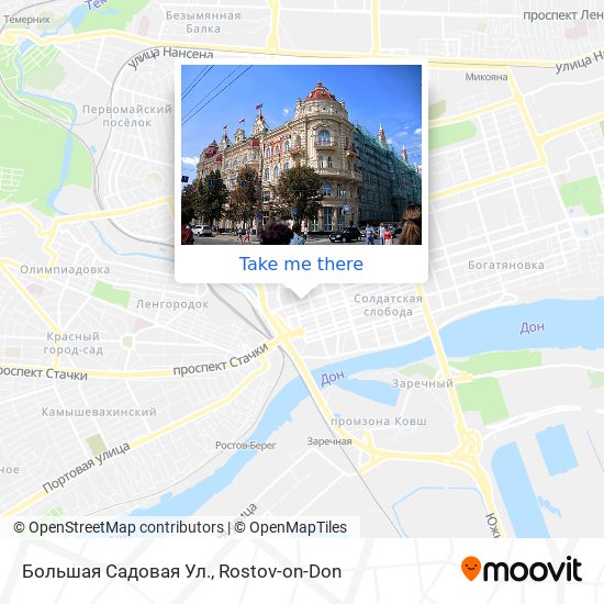Большая Садовая Ул. map