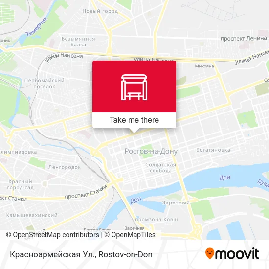 Красноармейская Ул. map