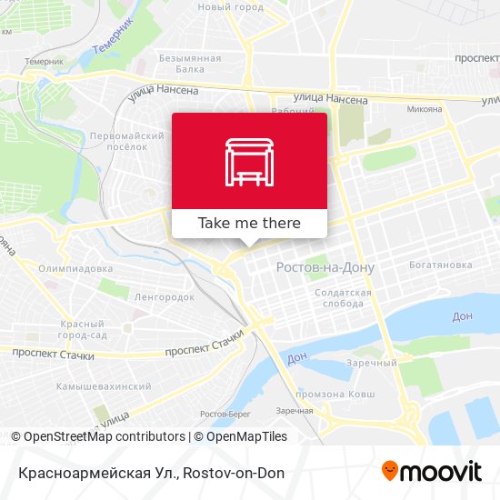 Красноармейская Ул. map