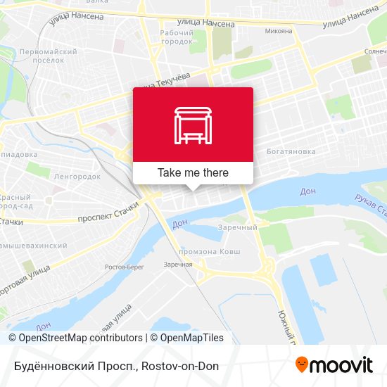Будённовский Просп. map