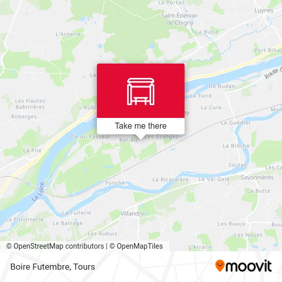 Boire Futembre map