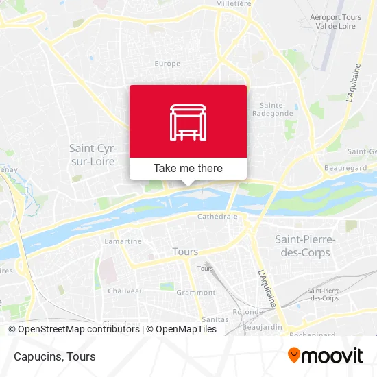 Capucins map