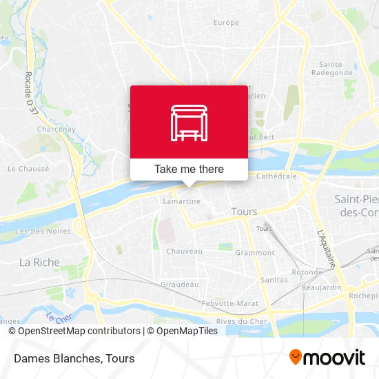 Dames Blanches map